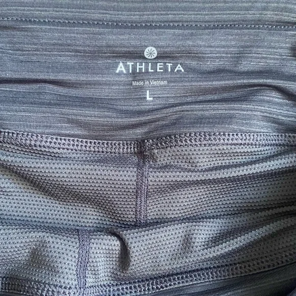 Athletica Stripe Swagger Skort Tennis Skirt Medium H90 - Picture 3 of 6